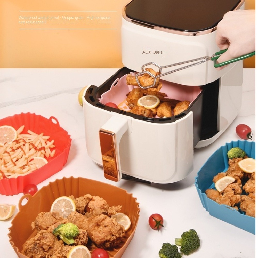 Air Fryer Silicone Pot Liner - Rivestimenti in Silicone Antiaderenti per Friggitrice