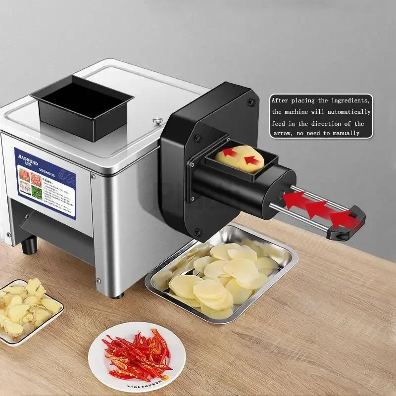 Automatic Meat Slicer Home - Affettatrice Elettrica Professionale per Carne, Tritacarne