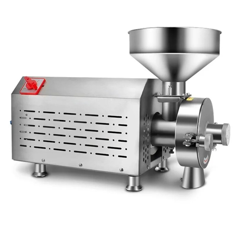 Coffee Bean Grinder Electric - Macinacereali Elettrico Commerciale 2500W in Acciaio