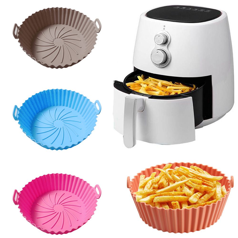 Air Fryer Silicone Pot Liner - 1 pz cestello da forno per