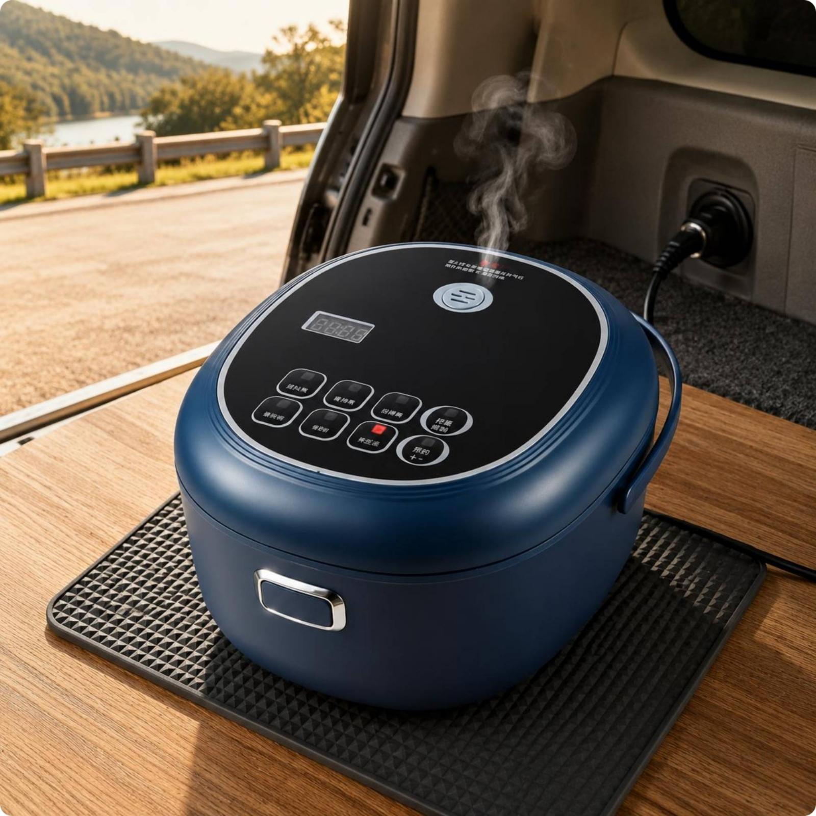Small Appliances - Cuociriso Portatile Compatibile per Viaggi su