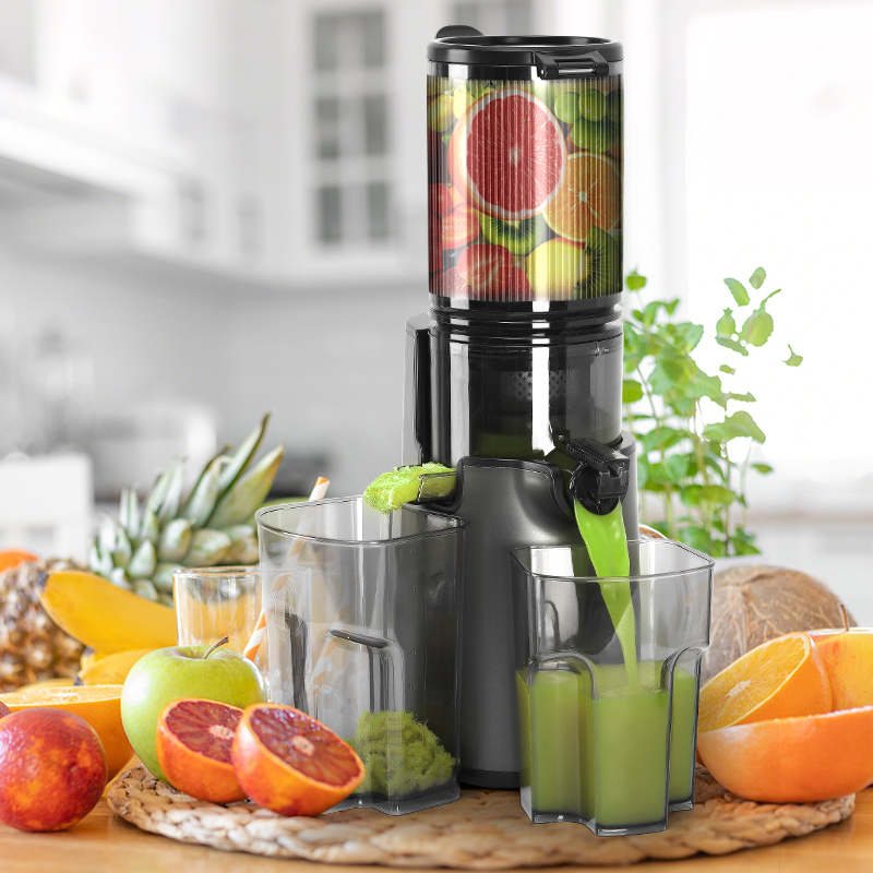 Electric Slow Juicer Cold Press - Estrattore di Succo a Freddo Tolife,