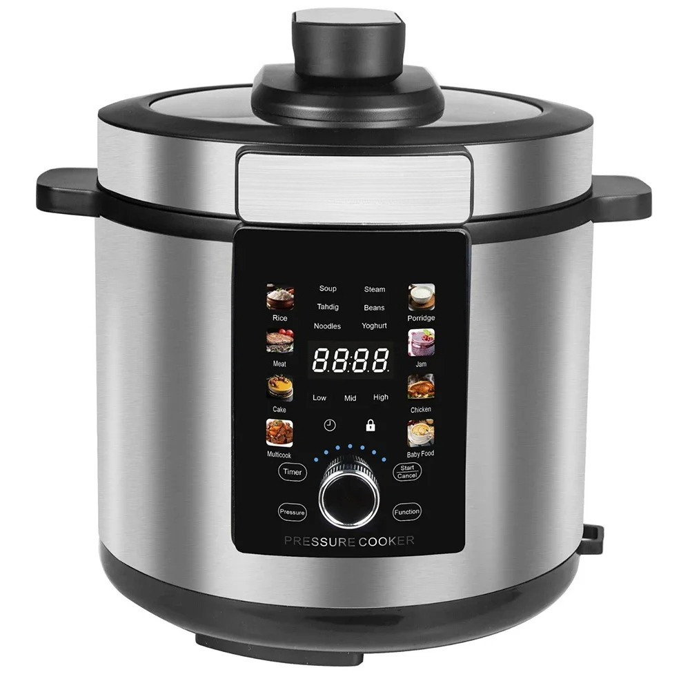 Smart Instant Pressure Cooker - Pentola a pressione in acciaio inossidabile,