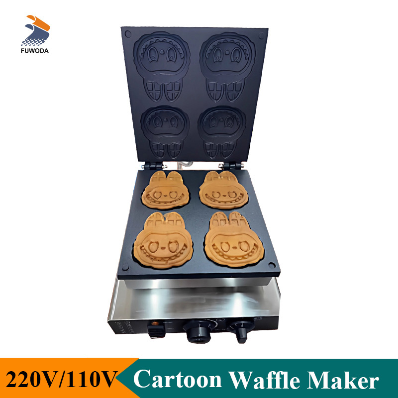 Mini Waffle Maker Machine - Macchina per fare waffle professionale a