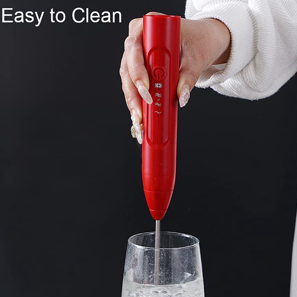 Electric Milk Frother Handheld - ABRE-Schiumalatte elettrico, schiumalatte portatile ricaricabile, mixer