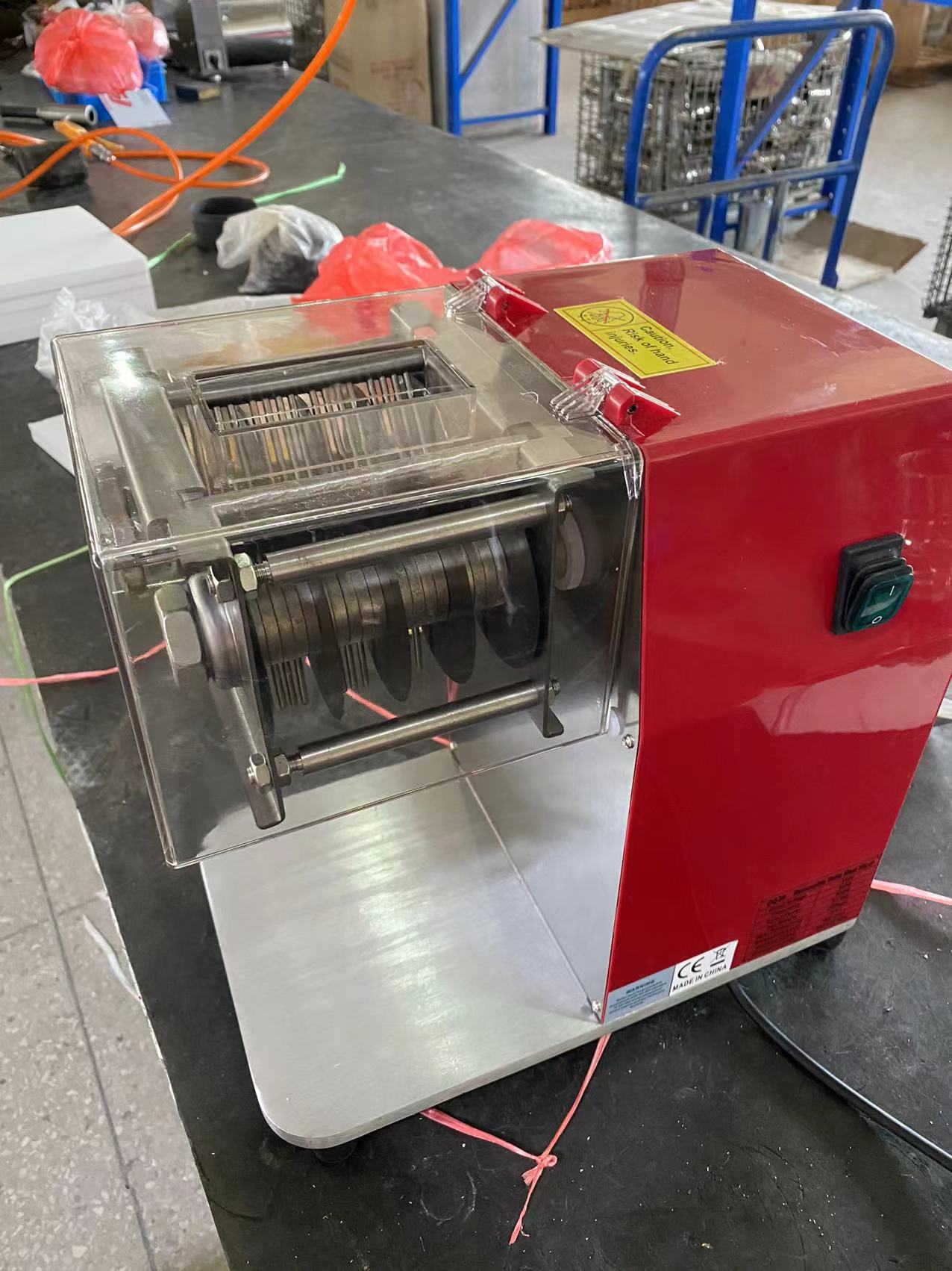 Automatic Meat Slicer Home - Affettatrice Elettrica Commerciale Multifunzione, Piccola Affettatrice