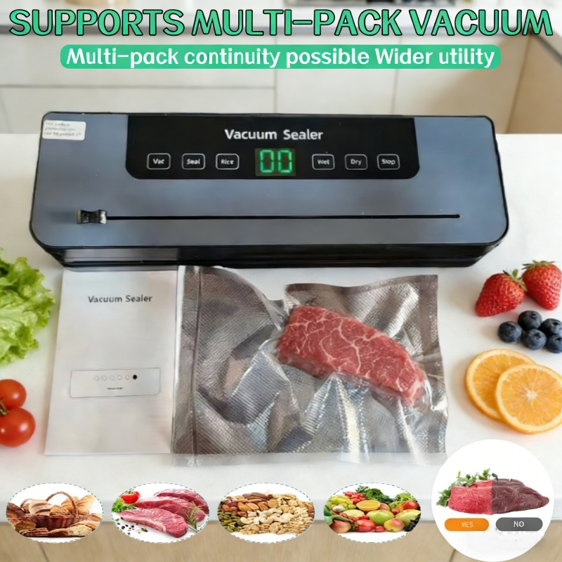 Food Vacuum Sealer Machine - Sigillatrice Sottovuoto Elettrica Automatica 6-in-1 2026