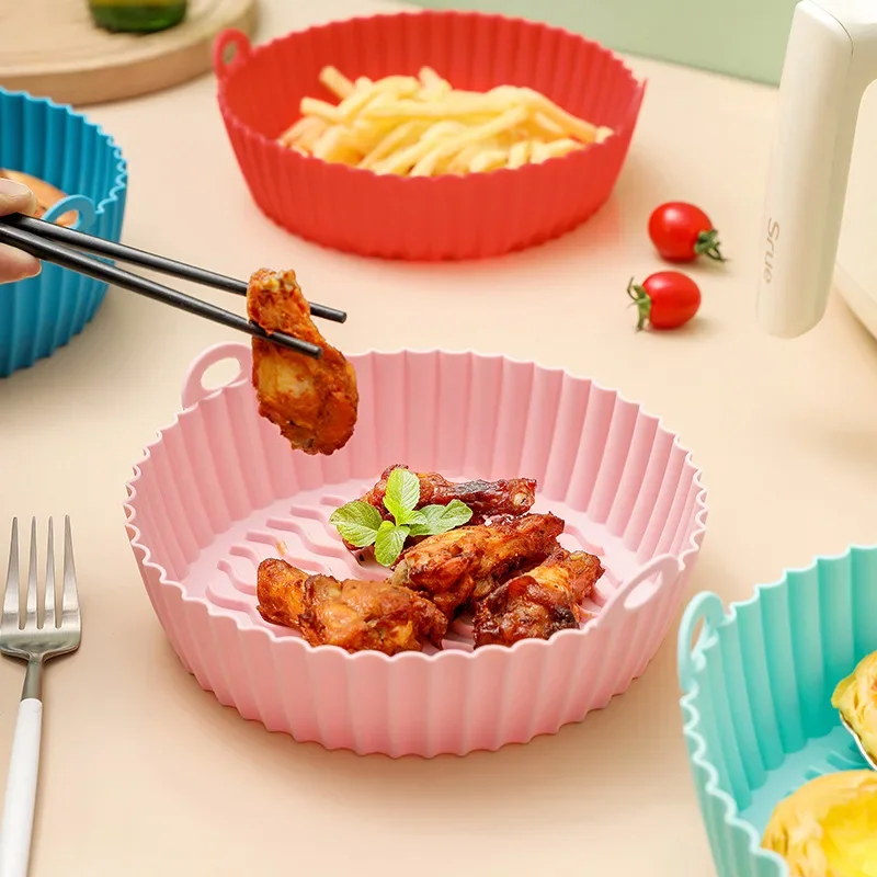 Air Fryer Silicone Pot Liner - Carta da Forno per Friggitrice ad