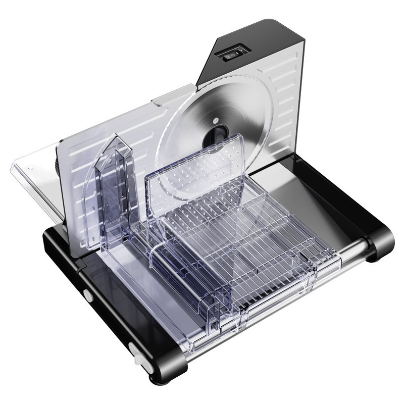 Automatic Meat Slicer Home - Affettatrice Elettrica Domestica 220V/110V per Alimenti,