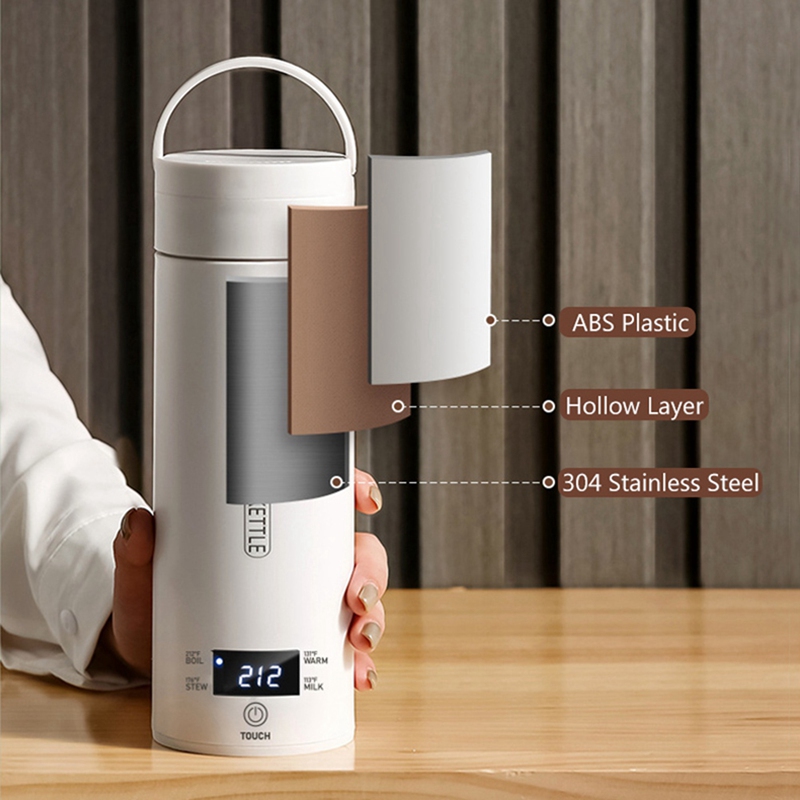 Electric Kettle Temperature Control - Bollitore Elettrico da Viaggio Portatile DT39
