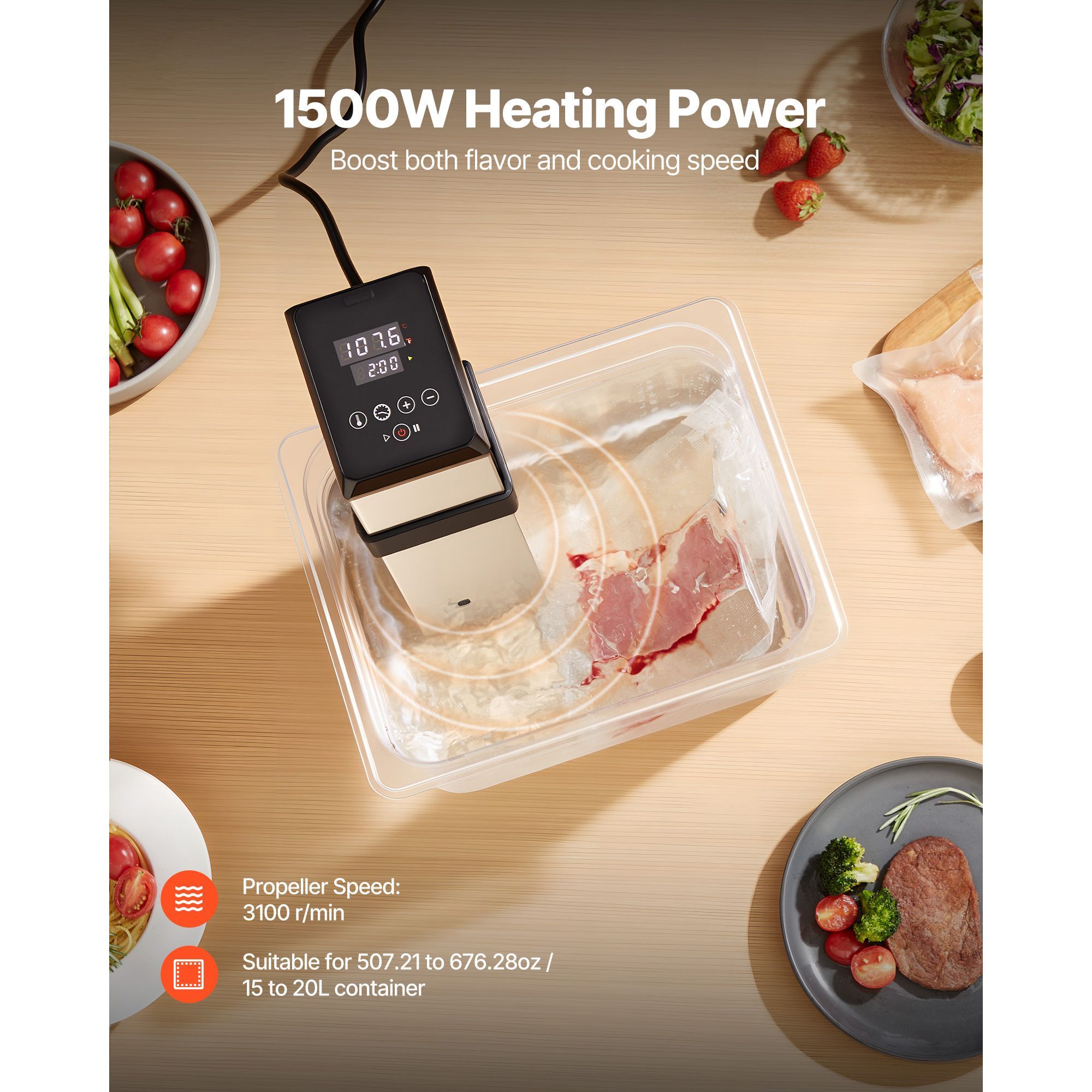 Circolatore a Immersione Sous  - Digital Sous Vide Precision Cooker recensione e prezzo