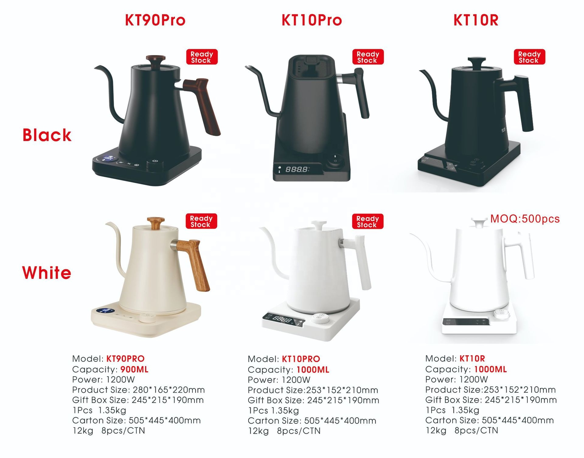 Nuovo Design Bollitore Elettri - Electric Kettle Temperature Control recensione e prezzo