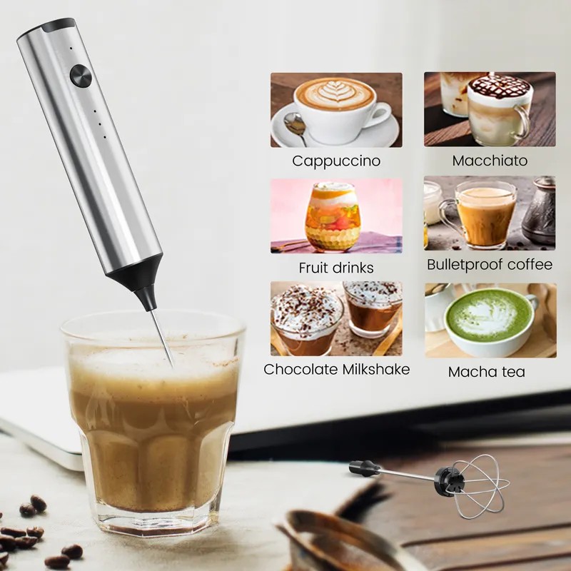 Mini montalatte elettrico senz - Immersion Hand Blender Set recensione e prezzo