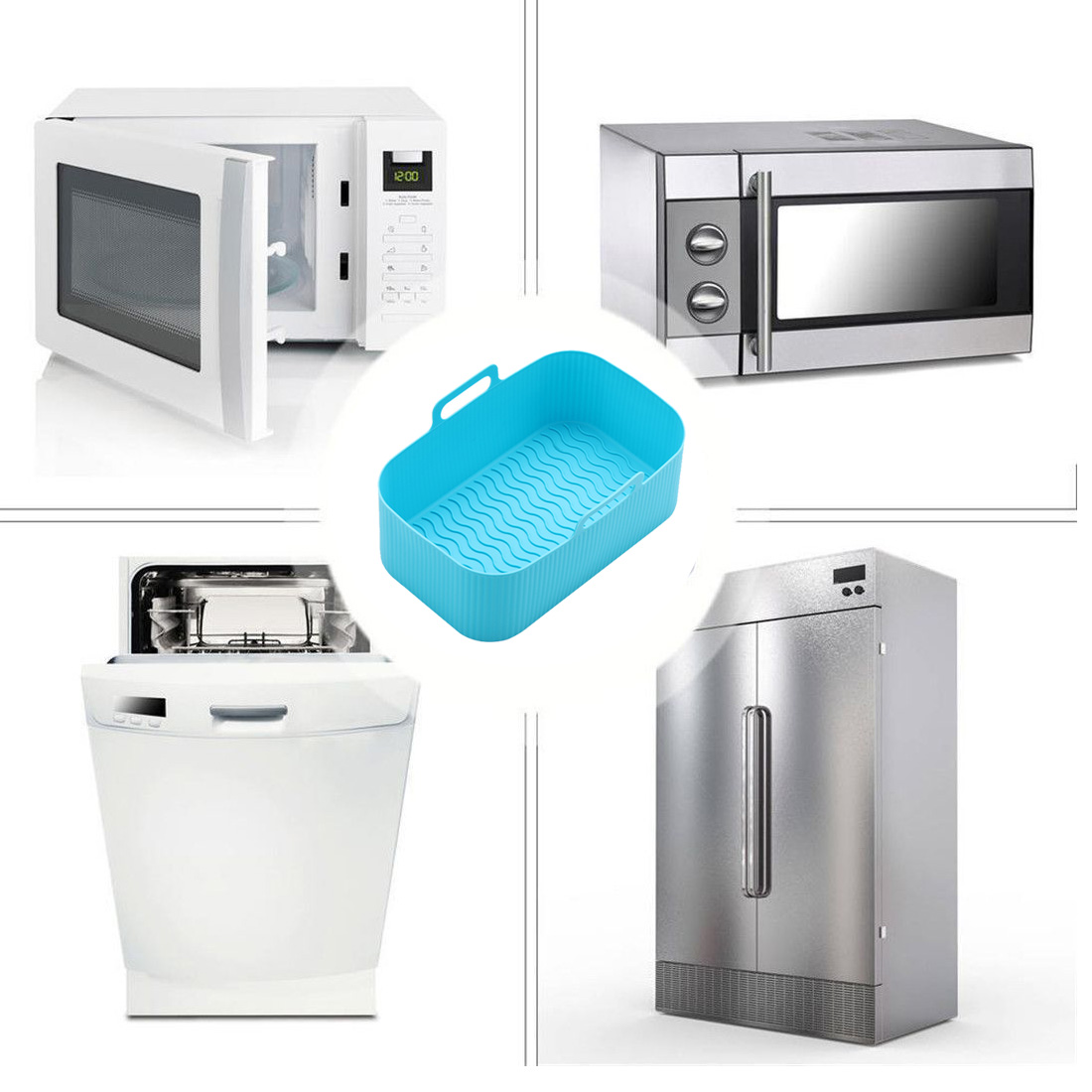 Accessori per friggitrice ad a - Air Fryer Silicone Pot Liner recensione e prezzo
