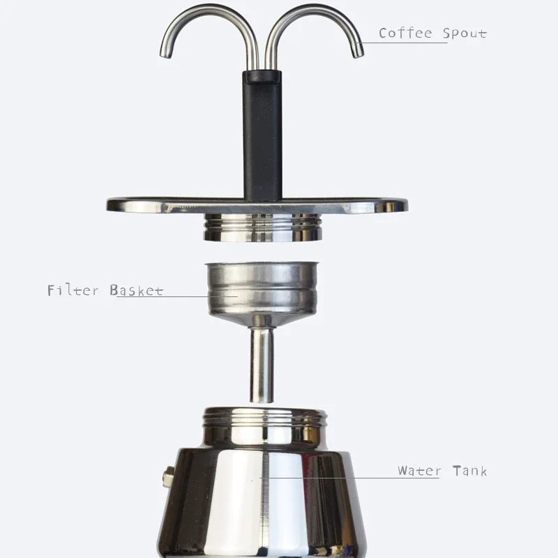 Mini Moka da 200 ml Doppio tub - Small Appliances recensione e prezzo