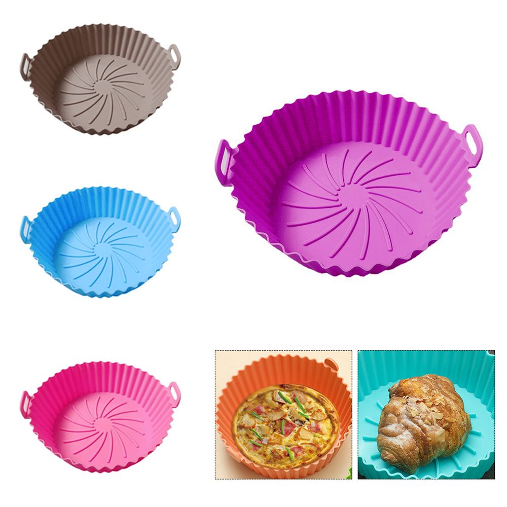 1 pz cestello da forno per fri - Air Fryer Silicone Pot Liner recensione e prezzo