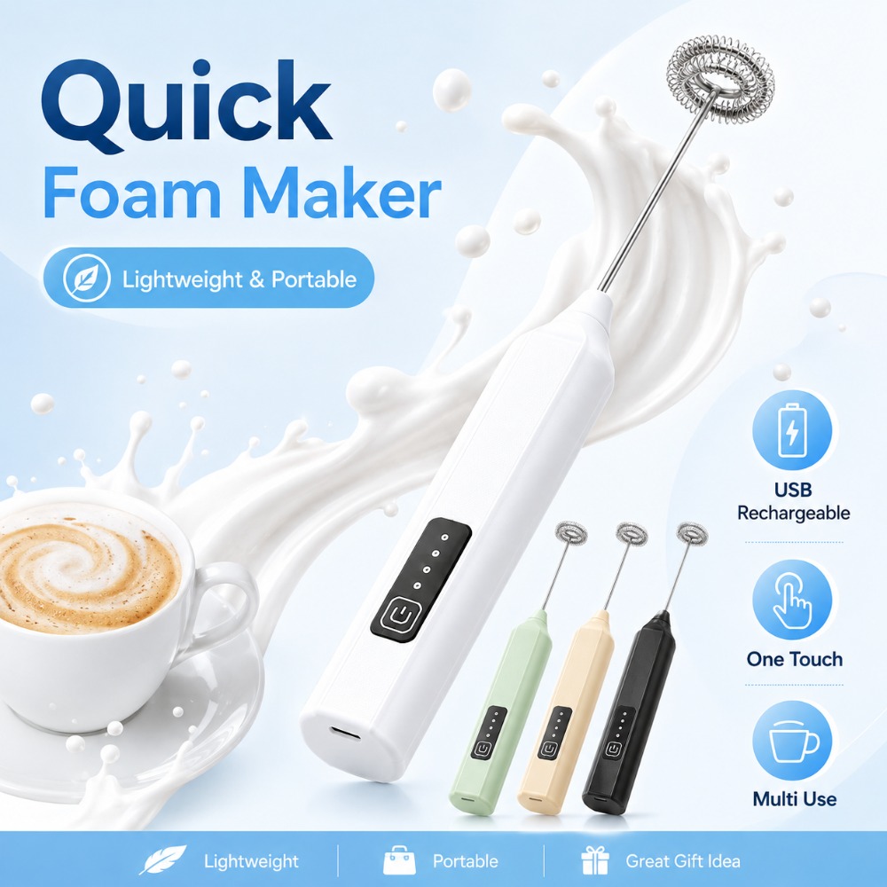Montalatte e Sbattitore Elettr - Electric Milk Frother Handheld recensione e prezzo