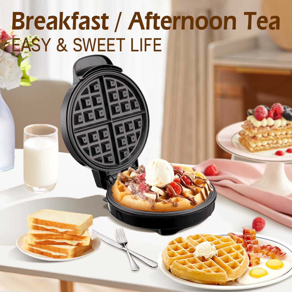 Stampi per cialde per colazion - Mini Waffle Maker Machine recensione e prezzo