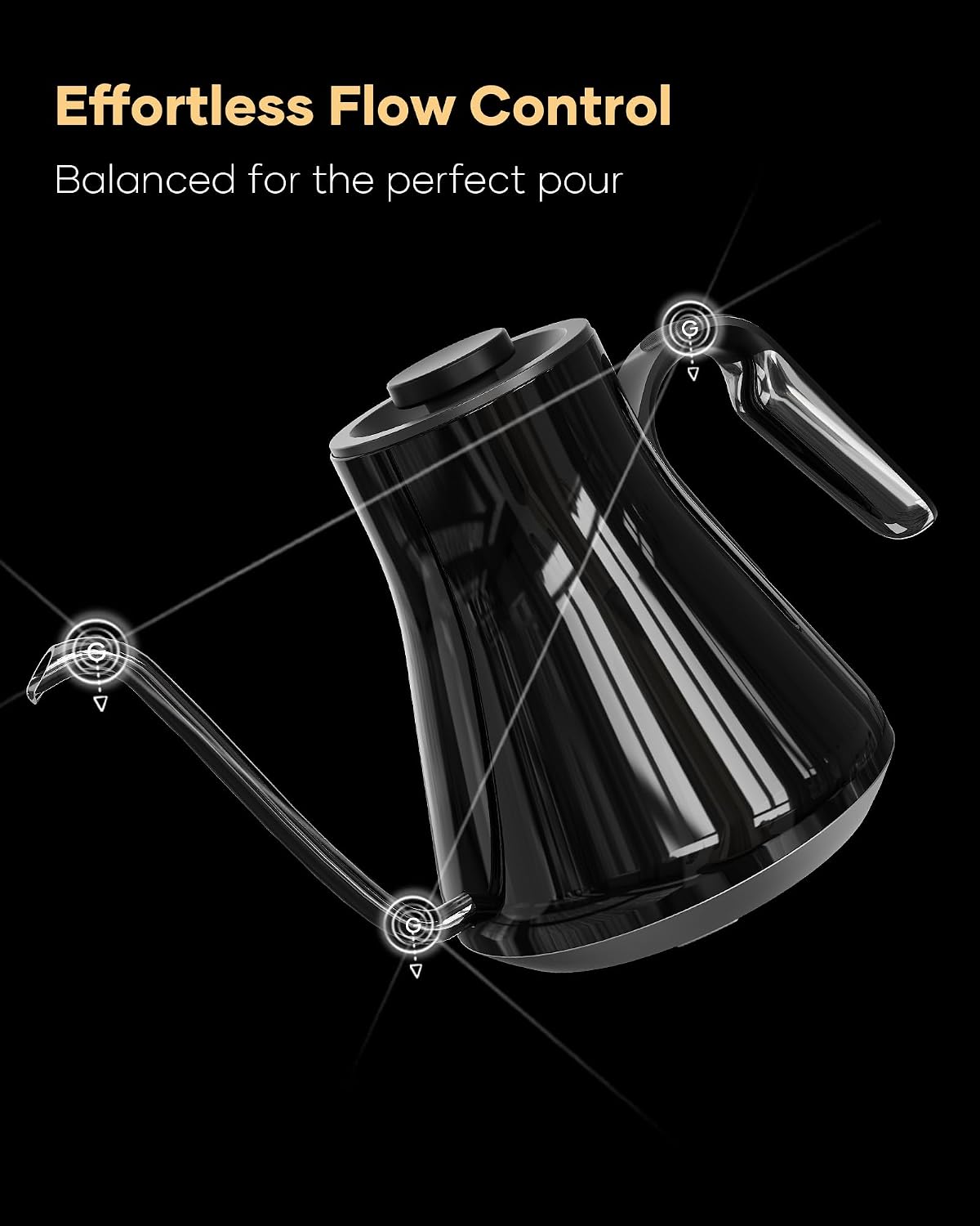 Bollitore elettrico a collo d' - Electric Kettle Temperature Control recensione e prezzo