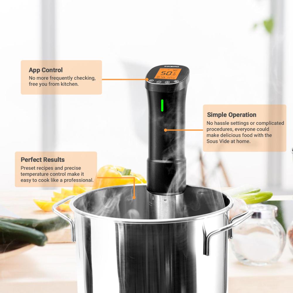 INKBIRD ISV-200W Wi-Fi Culinar - Digital Sous Vide Precision Cooker recensione e prezzo