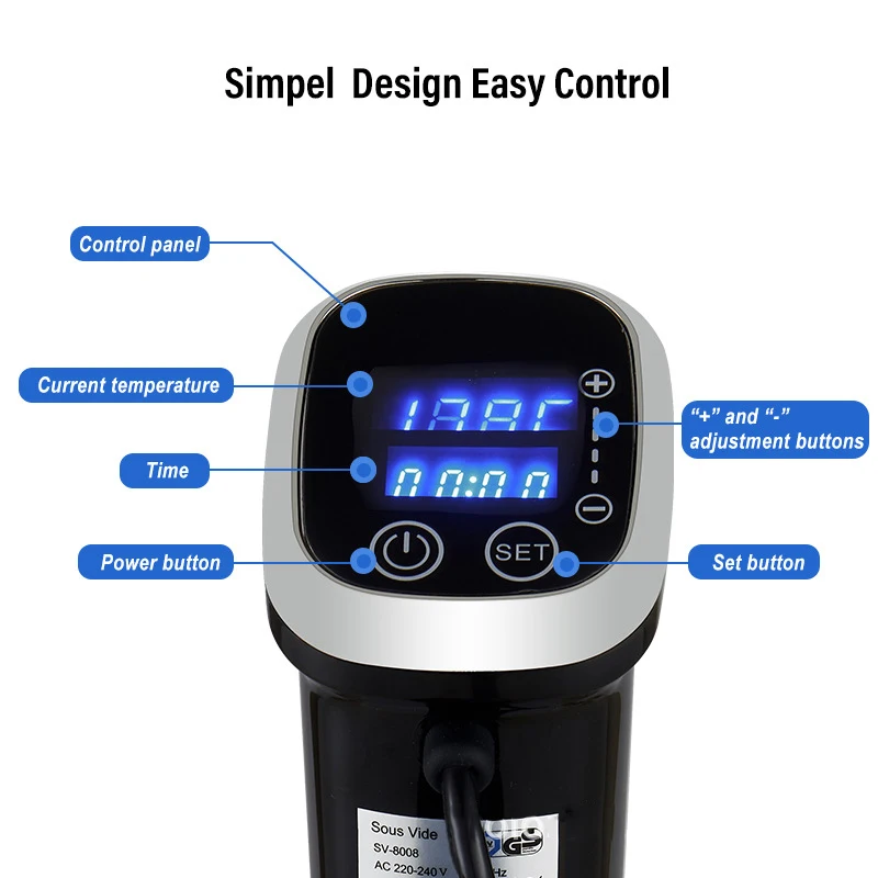 Circolatore ad immersione per  - Digital Sous Vide Precision Cooker recensione e prezzo