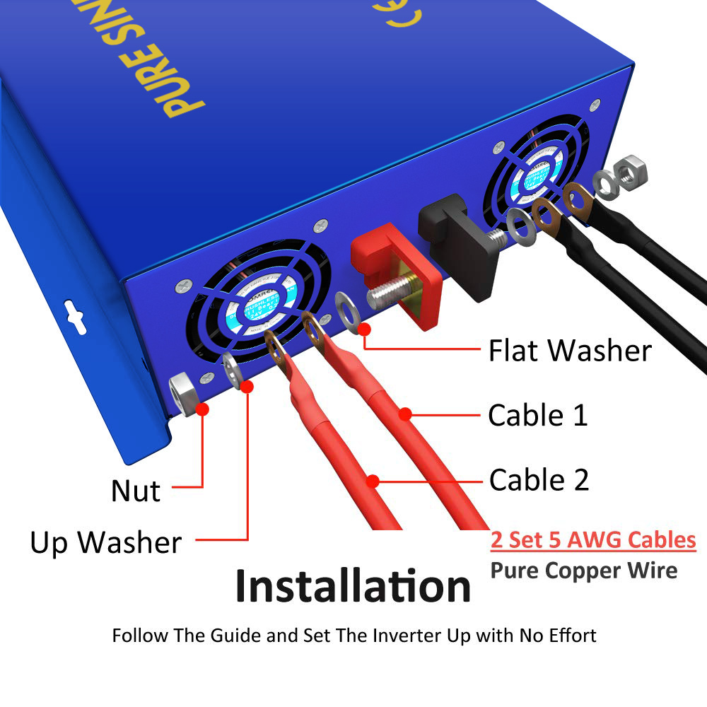 Inverter WZRELB 3000W per Auto - Home Appliances recensione e prezzo