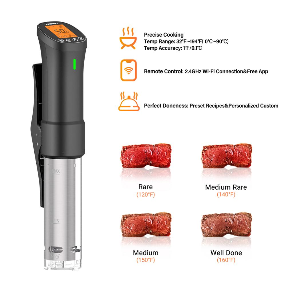 INKBIRD ISV-200W Wi-Fi Culinar - Digital Sous Vide Precision Cooker recensione e prezzo
