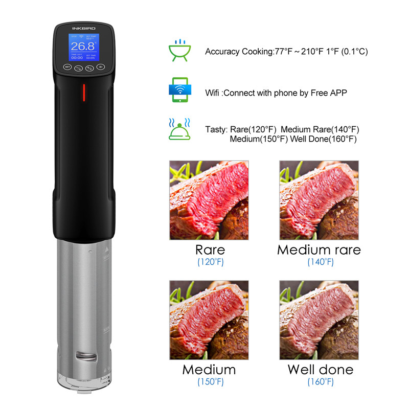 INKBIRD Sous Vide WI-FI cucina - Digital Sous Vide Precision Cooker recensione e prezzo