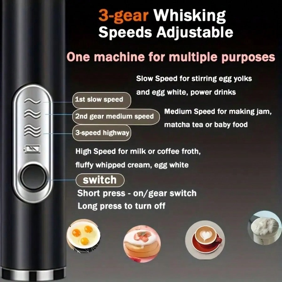 Frullatore elettrico portatile - Electric Milk Frother Handheld recensione e prezzo