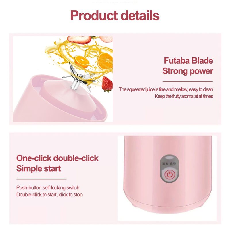 Frullatore Portatile Ricaricab - Portable Blender Usb Rechargeable recensione e prezzo