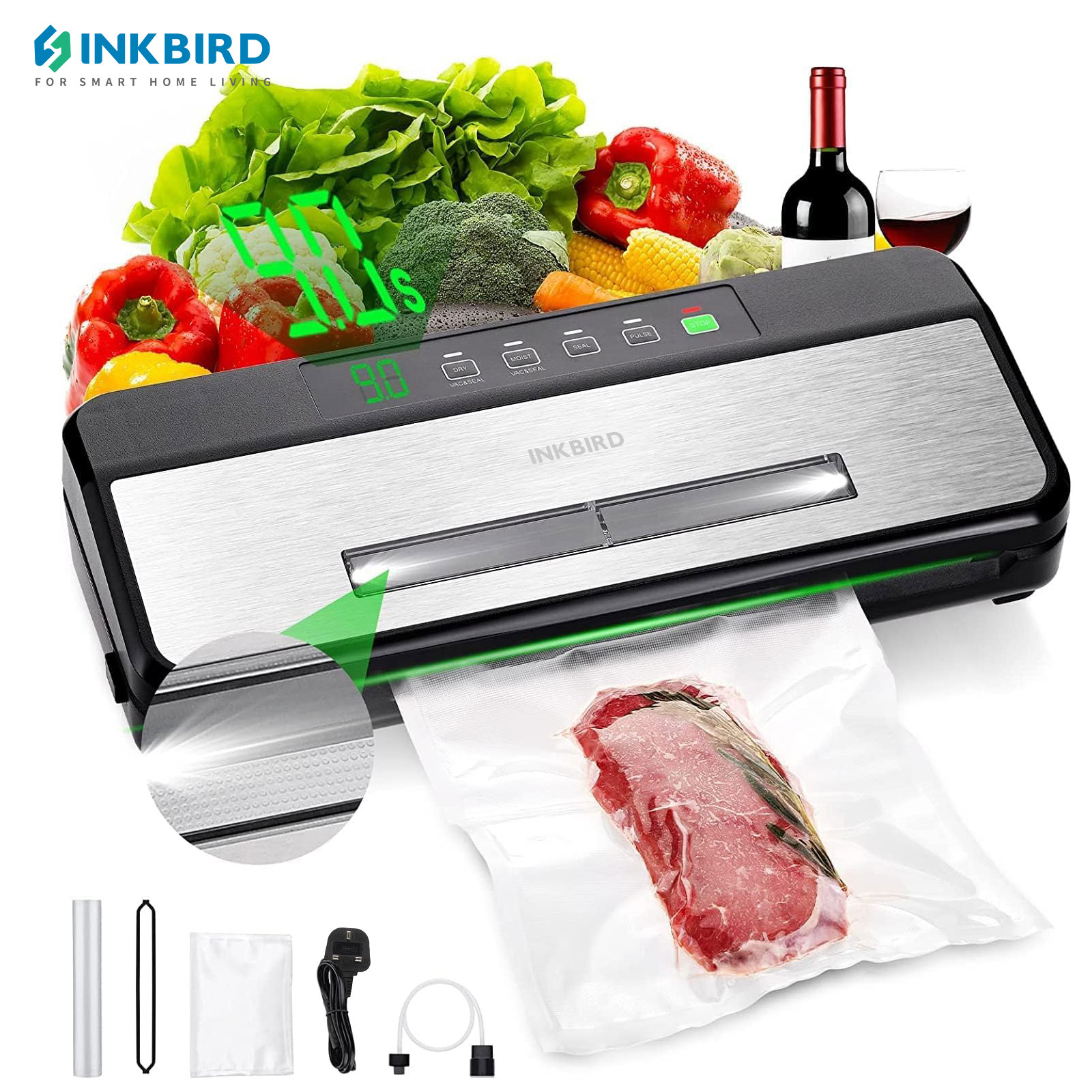 INKBIRD 3° Sigillatrice sottov - Food Vacuum Sealer Machine recensione e prezzo