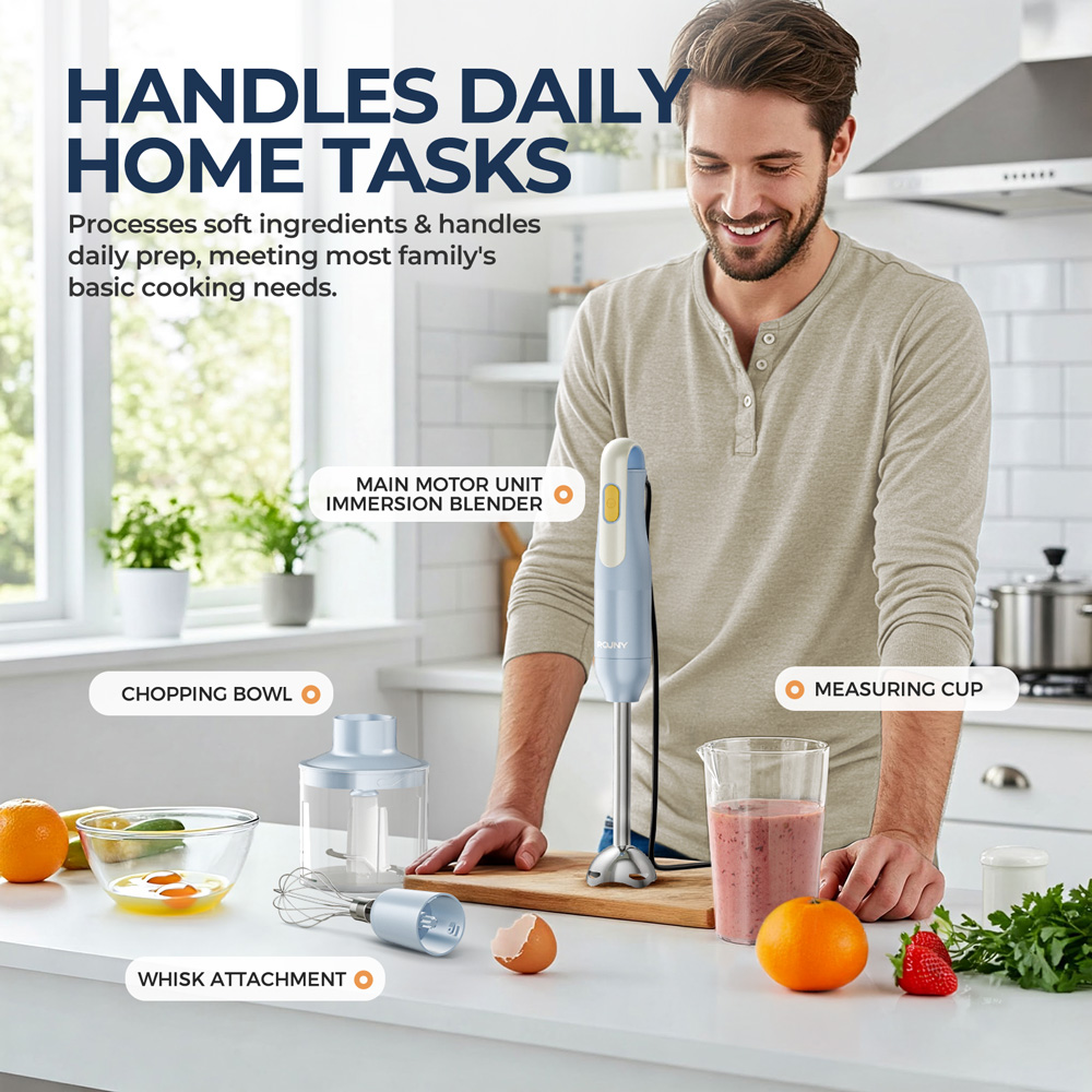Set frullatore portatile 4 in  - Immersion Hand Blender Set recensione e prezzo