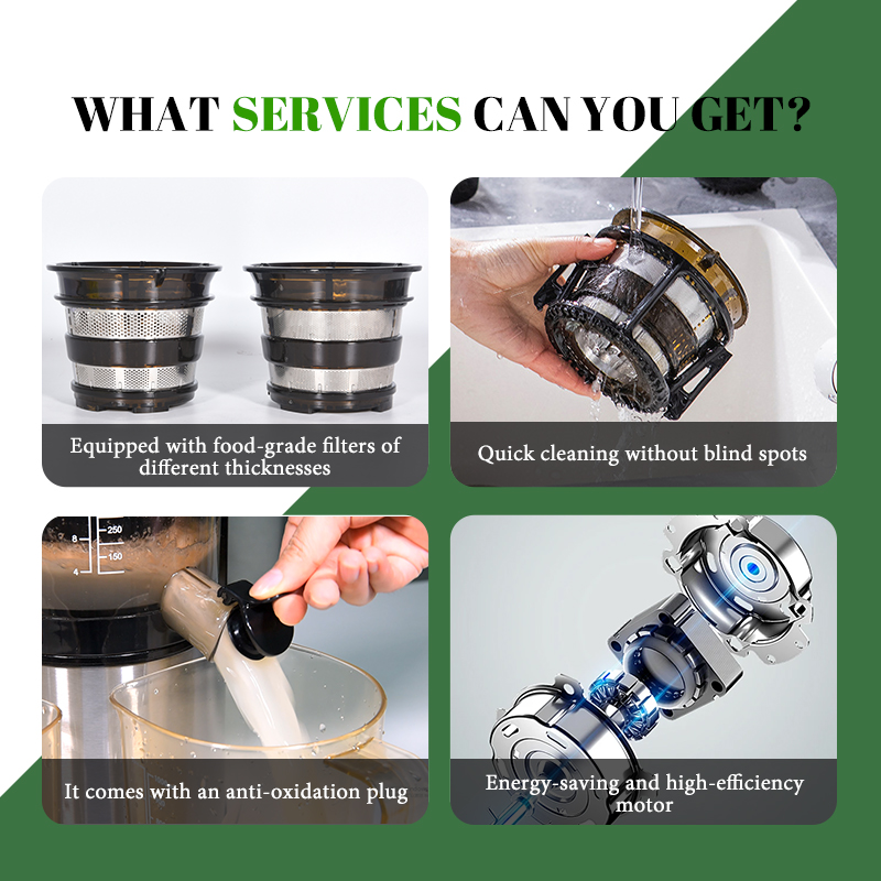 Spremiagrumi automatico Estrat - Electric Slow Juicer Cold Press recensione e prezzo