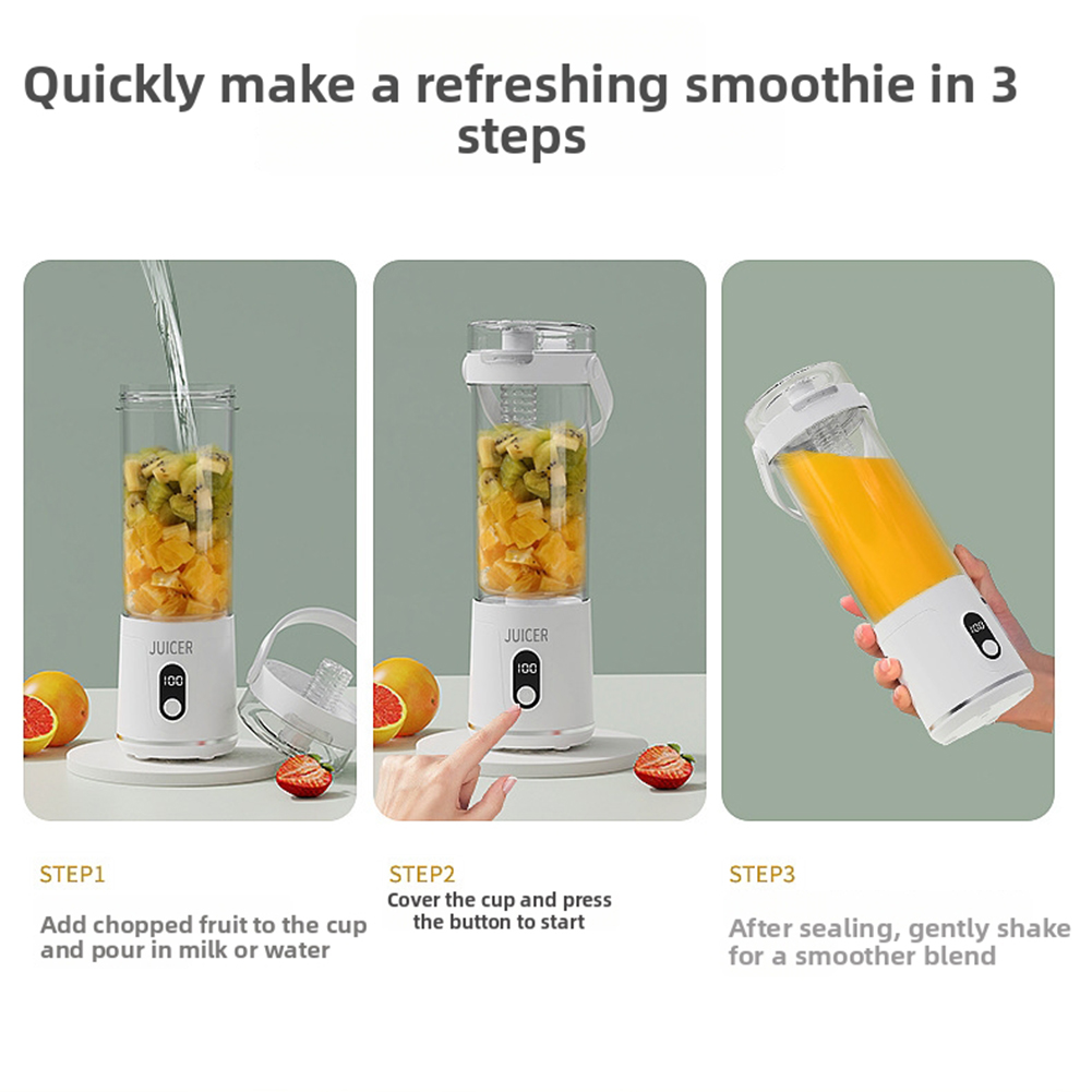 Frullatore Portatile 600ML, Es - Portable Blender Usb Rechargeable recensione e prezzo