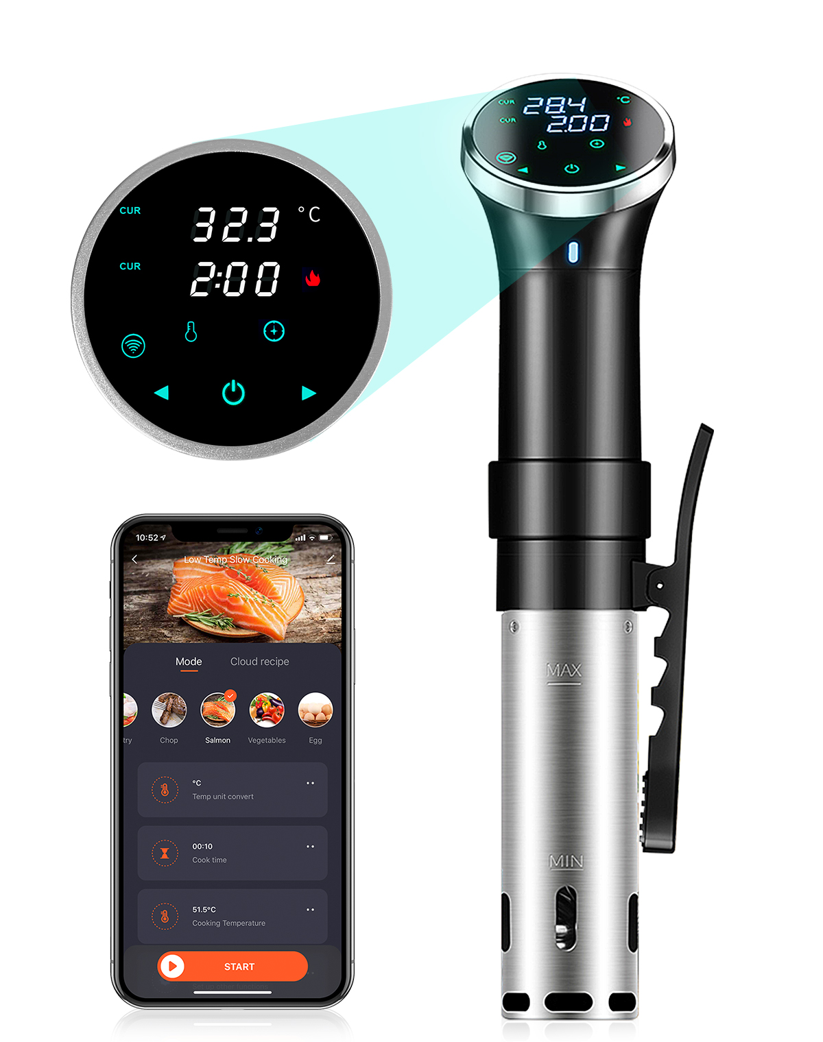Cuocitore Sous Vide 1100W, Cir - Digital Sous Vide Precision Cooker recensione e prezzo