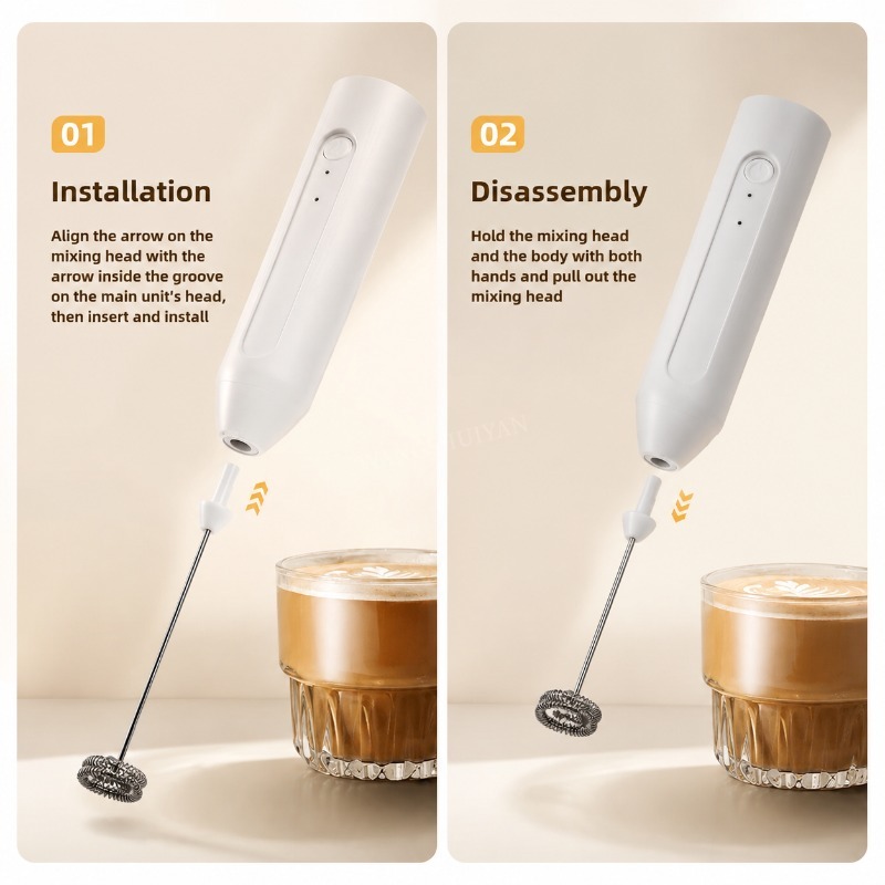 Mini Montalatte USB Ricaricabi - Electric Milk Frother Handheld recensione e prezzo