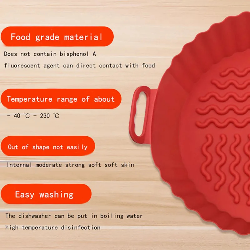 Fodere in silicone per friggit - Air Fryer Silicone Pot Liner recensione e prezzo